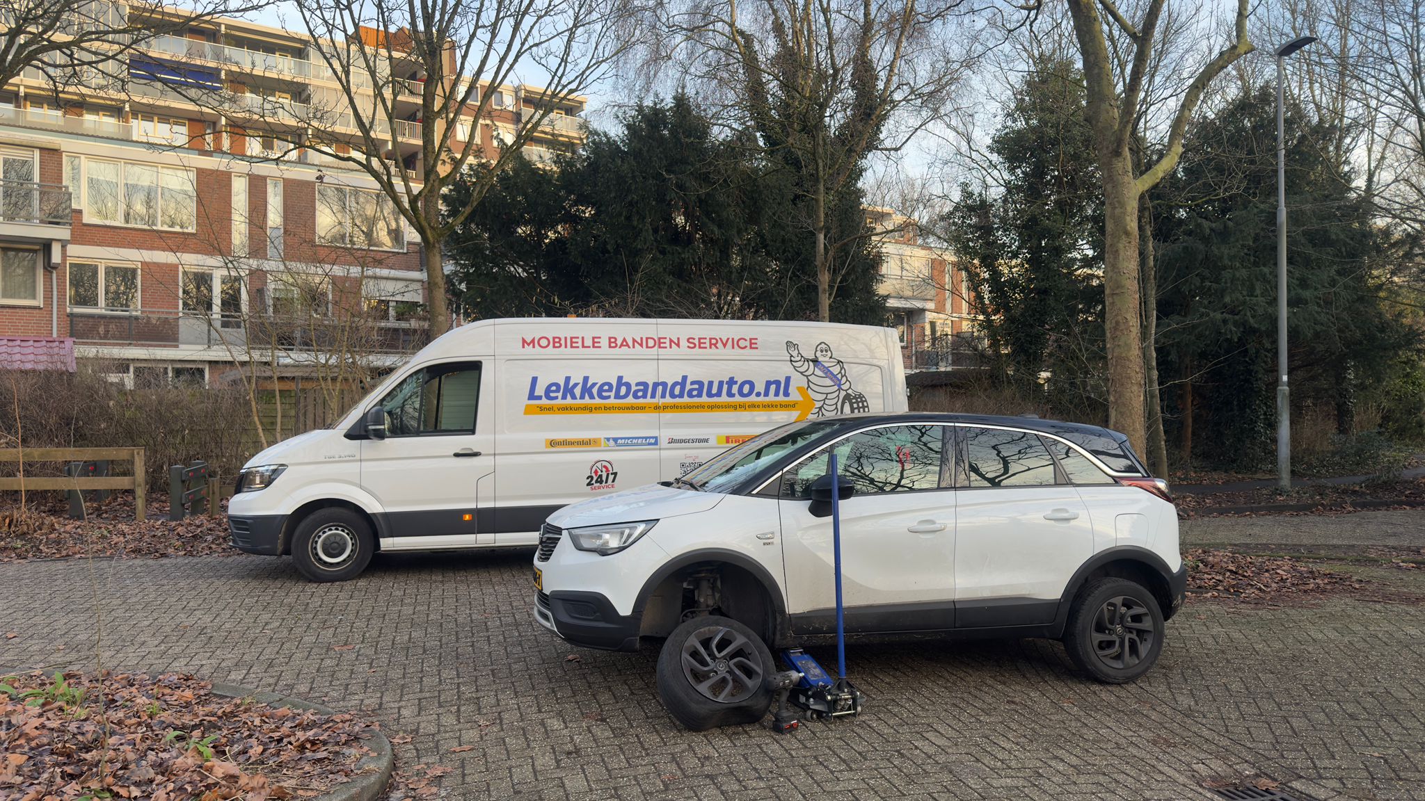 lekke band auto jaarabonnement voor bandenpech
